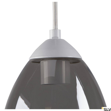SLV lampa wisząca Para Cone GU10 biała Ø13,5cm 1006160