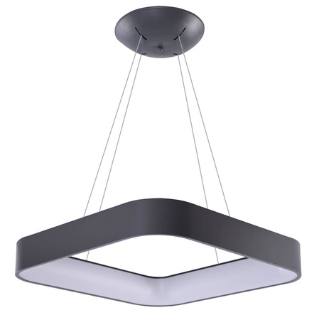 Azzardo SMART lampa wisząca LED Solvent S 110 120W 7680lm 3000/6000K szara AZ3989