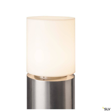 SLV lampa stojąca zewnętrzna Rox Acryl 30 stalowa 304 E27 stalowa 30cm IP44 1001488