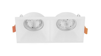 Luces Exclusivas oprawa sufitowa Asuncion 2xGU10 biała LE (wpuszczana)61387