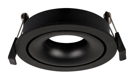 Luces Exclusivas oprawa sufitowa Ayamonte GU10 czarna Ø11cm LE (wpuszczana)61405