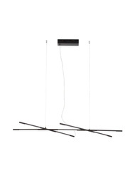 Luces Exclusivas lampa wisząca LED Bell 30W 2231lm 3000K czarna LE42728