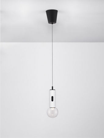 Luces Exclusivas lampa wisząca LED Barbara ściemnialna Ø 12 cm 11W 763lm 3000K IP20 biała LE44550