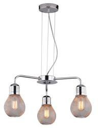 Candellux żyrandol / lampa wisząca Gliva 3xE27 chrom 33-58539