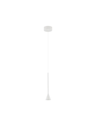 Luces Exclusivas lampa wisząca LED Sitges ściemnialna Ø 6 cm 6W 262lm 3000K IP20 biała LE43494