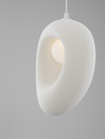 Luces Exclusivas lampa wisząca LED Lontiza E27 1x12W IP20 biała LE45334