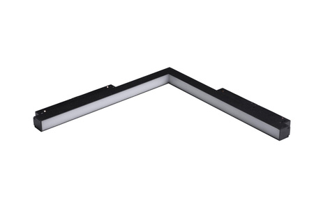 Azzardo lampa szynowa magnetyczna LED Saga Track Magnetic (narożnik B) 24W 4000K czarna AZ4619