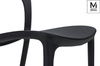 Modesto Design krzesło Zing czarne polipropylen C1028.BLACK