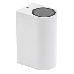 Spectrum kinkiet zewnętrzny Parete 2xGU10 biały IP54 SLIP007010