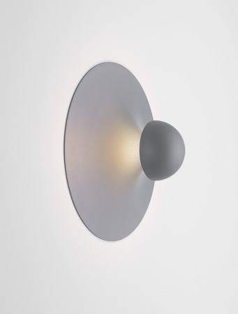 Luces Exclusivas kinkiet LED Baila Ø 25 cm 9W 315lm 3000K IP20 szary LE44541