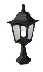 Elstead lampa stojąca zewnętrzna Chapel E27 czarna 50cm IP44 CP4-BLACK