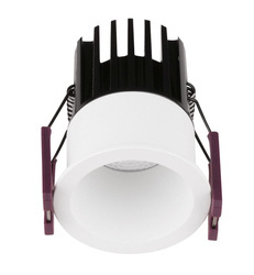 Luces Exclusivas łazienkowe oczko stropowe LED Turmero 7W 490lm 3000K białe Ø5,6cm IP32 LE61338