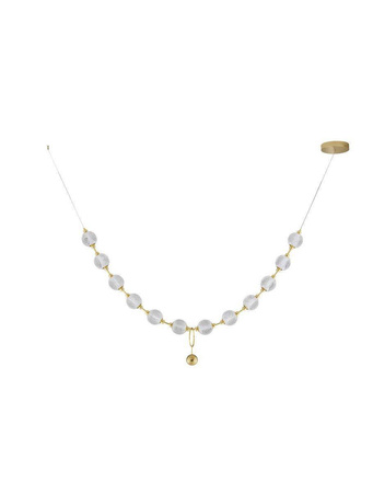 Luces Exclusivas lampa wisząca LED Cana 50,4W 3229lm 3200K złota LE42696