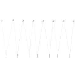 Orlicki Design lampa wisząca Viva VII 7xG9 biała OR84313