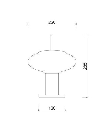 Ummo lampa stołowa Torni ST E27 biała TOS111P1