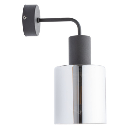 TK Lighting kinkiet Sierra 1xE27 czarno/dymiony 6652