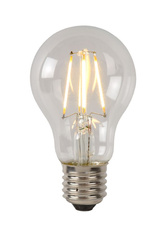 Lucide żarówka LED ST64 E27 Filament Ø 6,4 cm ściemnialna 1x7W 2700K transparentna 49085/07/60