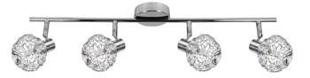 Candellux plafon (reflektorki) Collar 4xG9 chrom 94-13743
