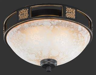 Trio plafon Quinta 2xE27 miedź 608100224