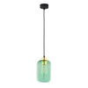 TK Lighting lampa wisząca Marco E27 czarno/złota 6696