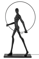 King Home Lampa podłogowa HUMAN ROUND włókno szklane XCF0211L