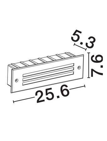 Luces Exclusivas oprawa elewacyjna LED Sorelio 6W 79lm 3000K IP65 czarna LE75316