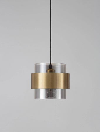 Luces Exclusivas lampa wisząca Vieja Ε27 czarno/złota LE42623