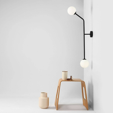 Aldex kinkiet Pure 2xE14 czarny 1064D1_2