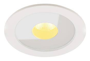 Maxlight łazienkowe oczko stropowe LED Plazma 13W 572lm 3000K białe H0089