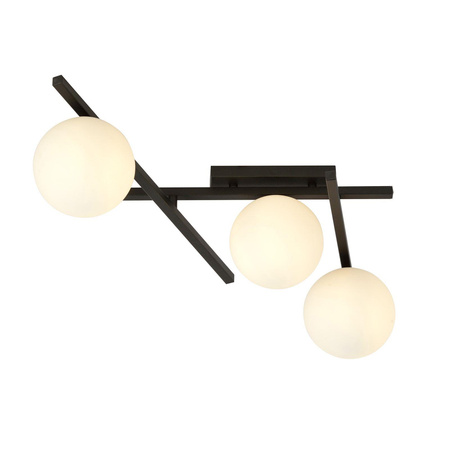 Emibig plafon Smart 3 3xE14 czarno/biały 1103/3