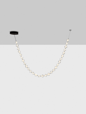 Luces Exclusivas lampa wisząca LED Chepen ściemnialna 119W 8798lm 3000K IP20 czarna LE44425