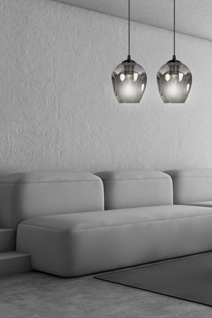 Emibig lampa wisząca Istar 2 2xE27 czarna 680/2