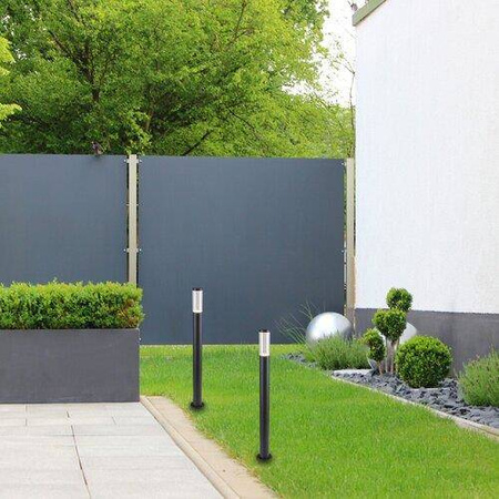 Rabalux lampa stojąca zewnętrzna Katowice GU10 antracytowa 80cm IP44 7916