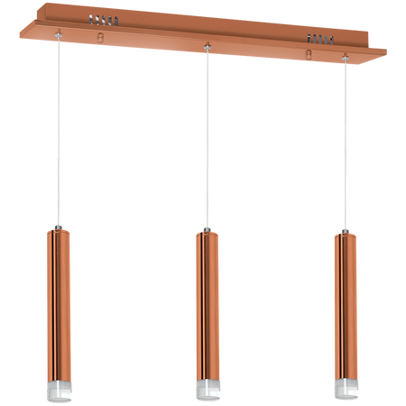 Milagro lampa wisząca LED Copper 15W 1050lm 4000K miedziana ML985