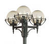 Su-ma latarnia Kule z koszykiem 200 3xE27 czarna/patyna 180-280cm IP43 OGMWN 3 KPO 200 FU