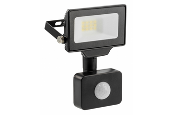 GTV naświetlacz LED G-Tech z czujnikiem ruchu 10W 1000lm 4000K IP65 czarny GT-GCR10W-40