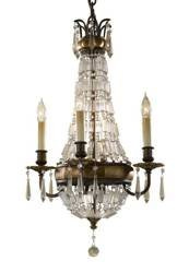 Elstead żyrandol / lampa wisząca Bellini 4xE14 brązowa FE-BELLINI4