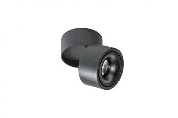 Azzardo plafon techniczny (reflektorek) LED Costa 12W 1020lm 3000K czarny Ø8,5cm AZ2857