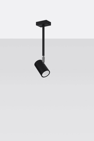 Sollux plafon (reflektorek) Norano GU10 czarny SL.1074