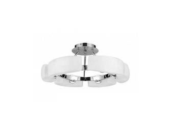 Azzardo lampa wisząca Fiona 6xG9 biała/chrom AZ1554