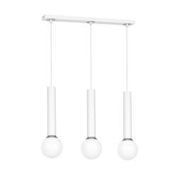 Milagro lampa wisząca Auris 3xE14 biała MLP4844