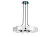 Azzardo żyrandol / lampa wisząca Fiona 8xG9 biała/chrom AZ0154