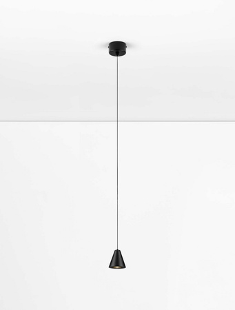 Luces Exclusivas lampa wisząca LED Achocalla Ø 6 cm 5W 371lm 3000K IP20 czarna LE44759