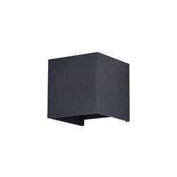 Maytoni kinkiet zewnętrzny LED Fulton 6W 360lm 3000K czarny IP54 O572WL-L6B