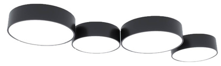 Sollux plafon Arena 25 E27 czarny SL.0127
