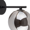 TK Lighting kinkiet Estera G9 czarno/dymiony 4777