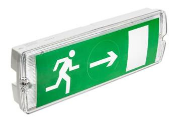 GTV oprawa awaryjna LED Saher Duo 3W 300lm 6400K biała IP65 LD-SAHER3-DUO