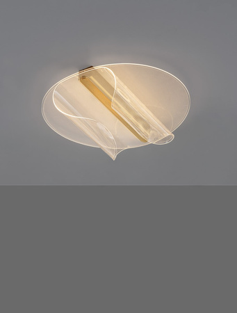 Luces Exclusivas lampa sufitowa LED Huaral ściemnialna Ø 45 cm 20W 1106lm 3000K IP20 złota LE44438