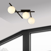 Emibig plafon Smart 3 3xE14 czarno/biały 1103/3