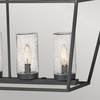 Quintiesse lampa wisząca zewnętrzna Alford Place 6xE14 czarna IP44 QN-ALFORD-PLACE-6P-MB